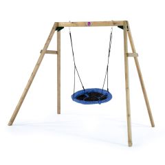 Wooden Swing Set with Nest 