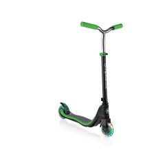 Globber Flow 125 - 2 Wheel Scooter with Lights - Neon Green