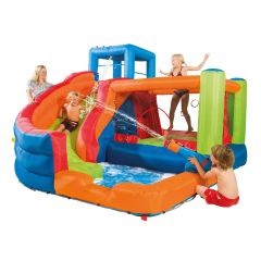 Plum Bounce and Slide Inflatable