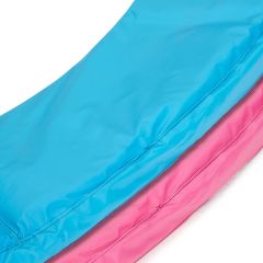 14ft Safety Pad Flamingo Pink Tropic Turquoise Colours PVC